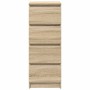Aparador roble Sonoma 37,5x35x76 cm madera ingeniería von , Sideboards - Ref: Foro24-861699, Preis: 78,86 €, Rabatt: %