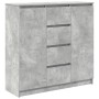 Aparador con cajones gris hormigón 100,5x35x98,5 cm by , Sideboards - Ref: Foro24-3328456, Price: 167,69 €, Discount: %