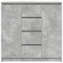 Aparador con cajones gris hormigón 100,5x35x98,5 cm by , Sideboards - Ref: Foro24-3328456, Price: 167,69 €, Discount: %