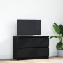 Mueble de TV de madera de ingeniería negro 80x35x54 cm von , TV-Möbel - Ref: Foro24-861788, Preis: 81,23 €, Rabatt: %