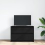 Mueble de TV de madera de ingeniería negro 80x35x54 cm von , TV-Möbel - Ref: Foro24-861788, Preis: 81,23 €, Rabatt: %