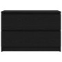 Mueble de TV de madera de ingeniería negro 80x35x54 cm von , TV-Möbel - Ref: Foro24-861788, Preis: 81,23 €, Rabatt: %