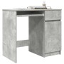 Escritorio gris hormigón 86x49x76 cm madera de ingeniería de , Escritorios - Ref: Foro24-861826, Precio: 93,27 €