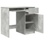 Escritorio gris hormigón 86x49x76 cm madera de ingeniería by , Desks - Ref: Foro24-861826, Price: 90,10 €, Discount: %