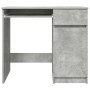 Escritorio gris hormigón 86x49x76 cm madera de ingeniería by , Desks - Ref: Foro24-861826, Price: 90,10 €, Discount: %