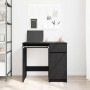 Escritorio roble negro 86x49x76 cm madera de ingeniería de , Escritorios - Ref: Foro24-861824, Precio: 98,52 €, Descuento: %
