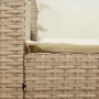 Sofá de jardín de 5 plazas con cojines ratán sintético beige von , Gartensets - Ref: Foro24-4104115, Preis: 297,44 €, Rabatt: %