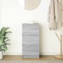 Sonoma gray sideboard 37.5x35x76 cm engineered wood by , Sideboards - Ref: Foro24-861729, Price: 66,03 €, Discount: %