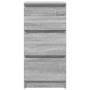 Sonoma gray sideboard 37.5x35x76 cm engineered wood by , Sideboards - Ref: Foro24-861729, Price: 66,03 €, Discount: %