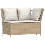 Set de comedor jardín con cojines 4 pzas ratán sintético beige de , Conjuntos de jardín - Ref: Foro24-4104134, Precio: 298,71...