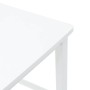 Barhocker 2 Stück Massivholz Weiß Gummi von , Küchenhocker - Ref: Foro24-4102543, Preis: 130,70 €, Rabatt: %