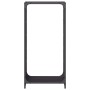 Leñero negro 44x28x90 cm Acero laminado en frío de , Bolsas y soportes de leña - Ref: Foro24-864207, Precio: 61,76 €, Descuen...