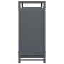 Anthrazit-Holzofen 90x28x65 cm Kaltgewalzter Stahl von , Brennholztaschen und -halter - Ref: Foro24-864205, Preis: 62,18 €, R...