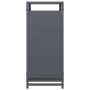 Leñero antracita 44x28x65 cm Acero laminado en frío de , Bolsas y soportes de leña - Ref: Foro24-864197, Precio: 52,76 €, Des...
