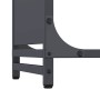 Leñero antracita 44x28x65 cm Acero laminado en frío de , Bolsas y soportes de leña - Ref: Foro24-864197, Precio: 52,76 €, Des...