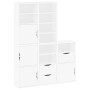 Armarios auxiliares 5 uds "ODDA" blanco 40x24x79 cm madera pino de , Aparadores - Ref: Foro24-3365361, Precio: 271,78 €, Desc...