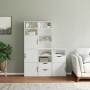 Armarios auxiliares 5 uds "ODDA" blanco 40x24x79 cm madera pino de , Aparadores - Ref: Foro24-3365361, Precio: 271,78 €, Desc...