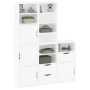 Armarios auxiliares 5 uds "ODDA" blanco 40x24x79 cm madera pino de , Aparadores - Ref: Foro24-3365361, Precio: 271,78 €, Desc...