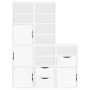 Armarios auxiliares 5 uds "ODDA" blanco 40x24x79 cm madera pino de , Aparadores - Ref: Foro24-3365361, Precio: 271,78 €, Desc...
