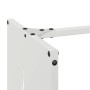 Weißer Holzstapel 40x30x80 cm Kaltgewalzter Stahl von , Brennholztaschen und -halter - Ref: Foro24-864226, Preis: 58,81 €, Ra...