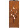 Leñero 40x30x80 cm acero corten