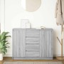 Sideboard with Sonoma grey drawers 100.5x35x76 cm by , Sideboards - Ref: Foro24-3328449, Price: 146,39 €, Discount: %
