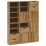6 zusätzliche Schränke "ODDA" 40x24x79 cm Massivholz Kiefer von , Sideboards - Ref: Foro24-3365354, Preis: 321,04 €, Rabatt: %