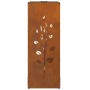 Holzregal 40x30x80 cm aus Cortenstahl von , Brennholztaschen und -halter - Ref: Foro24-864224, Preis: 55,43 €, Rabatt: %