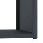 Leñero antracita 40x40x40 cm Acero laminado en frío | Foro24.es | Tu tienda online para hogar, jardín y más Foro24.es