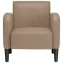 Sessel mit Armlehnen, Capuccino-Farbe, 54 cm, aus Kunstleder. von , Sessel - Ref: Foro24-4100533, Preis: 134,23 €, Rabatt: %