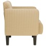 Sessel mit Armlehnen, aus hellem grün-grauem Samtstoff, 54 cm. von , Sessel - Ref: Foro24-4100519, Preis: 124,74 €, Rabatt: %