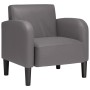 Armchair with gray armrests 54 cm synthetic leather by , Armchairs - Ref: Foro24-4100531, Price: 115,11 €, Discount: %