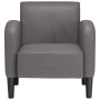 Armchair with gray armrests 54 cm synthetic leather by , Armchairs - Ref: Foro24-4100531, Price: 115,11 €, Discount: %