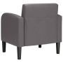 Armchair with gray armrests 54 cm synthetic leather by , Armchairs - Ref: Foro24-4100531, Price: 115,11 €, Discount: %