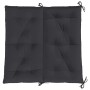 Gartensitzbankkissen aus schwarzem Oxford-Stoff 100x(50+50)x7 cm von , Kissen für Stühle und Sofas - Ref: Foro24-314999, Prei...