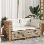 Gartenecksofas mit 2 Kissen aus synthetischem Rattan in Beige. von , Outdoor-Sofas - Ref: Foro24-365937, Preis: 195,17 €, Rab...