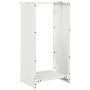 Weißer Holzstapel 40x30x80 cm Kaltgewalzter Stahl von , Brennholztaschen und -halter - Ref: Foro24-864232, Preis: 58,78 €, Ra...