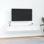 TV-Möbel 2 Stück Weiß 80x31x25,5 cm aus Ingenieurholz von , TV-Möbel - Ref: Foro24-861509, Preis: 99,27 €, Rabatt: %
