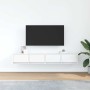 TV-Möbel 2 Stück Weiß 80x31x25,5 cm aus Ingenieurholz von , TV-Möbel - Ref: Foro24-861509, Preis: 99,27 €, Rabatt: %