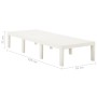Sonnenliege aus weißem Kunststoff von vidaXL, Liegen - Ref: Foro24-315826, Preis: 124,63 €, Rabatt: %