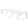 Tumbona de plástico blanco de vidaXL, Tumbonas - Ref: Foro24-315826, Precio: 142,05 €, Descuento: %