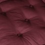 Puf modular tela granate 70x70x36 by , Cushions for chairs and sofas - Ref: Foro24-4019031, Price: 119,41 €, Discount: %