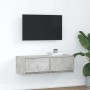 Mueble de TV de madera de ingeniería gris hormigón 80x31x25,5cm von , TV-Möbel - Ref: Foro24-861514, Preis: 53,40 €, Rabatt: %