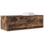 Mueble de TV de roble ahumado 80x31x25,5cm Madera de ingeniería von , TV-Möbel - Ref: Foro24-861516, Preis: 53,40 €, Rabatt: %