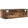 Mueble de TV de roble ahumado 80x31x25,5cm Madera de ingeniería von , TV-Möbel - Ref: Foro24-861516, Preis: 53,40 €, Rabatt: %
