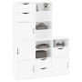 Armarios auxiliares 5 uds "ODDA" blanco 40x24x79 cm madera pino by , Sideboards - Ref: Foro24-3365363, Price: 283,38 €, Disco...