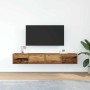 Muebles de TV 2 uds 80x31x25,5 cm Madera ingeniería envejecida von , TV-Möbel - Ref: Foro24-861523, Preis: 93,63 €, Rabatt: %