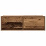 Muebles de TV 2 uds 80x31x25,5 cm Madera ingeniería envejecida