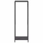 Leñero negro 34x25x100 cm Acero laminado en frío de , Bolsas y soportes de leña - Ref: Foro24-864323, Precio: 54,69 €