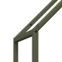 Olivengrüner Holzstapel 40x25x120 cm Kaltgewalzter Stahl von , Brennholztaschen und -halter - Ref: Foro24-864302, Preis: 51,2...
